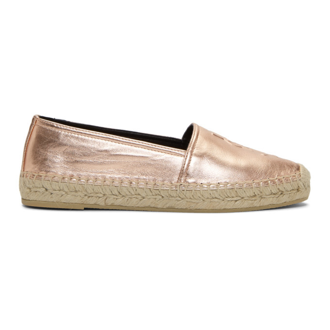 Saint Laurent Monogram leather espadrilles Saint Laurent