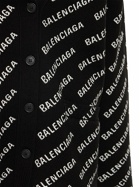 BALENCIAGA - Logo Wool Blend Knit Cardigan