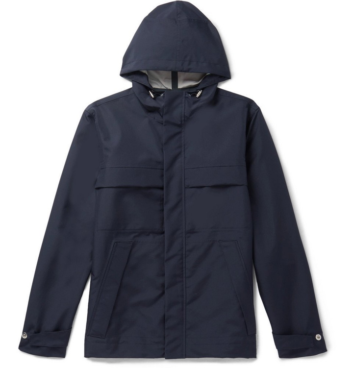 Photo: Mr P. - Shell Hooded Jacket - Men - Navy