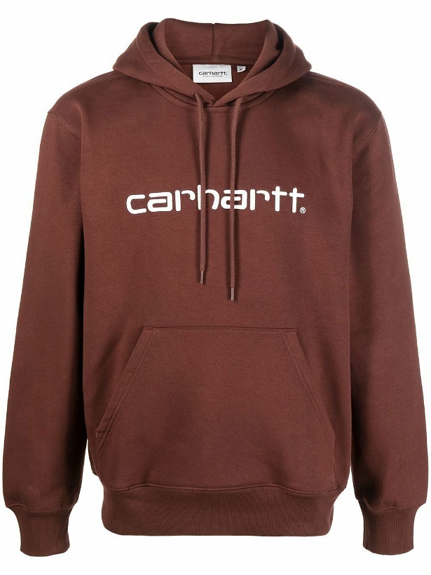 Photo: CARHARTT - Logo Cotton Hoodie