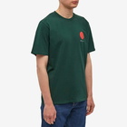 EDWIN Men's Japanese Sun T-Shirt in Pine Grove