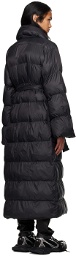 Ottolinger Black Laced Puffer Coat