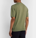 Altea - Linen and Cotton-Blend Sweater - Green