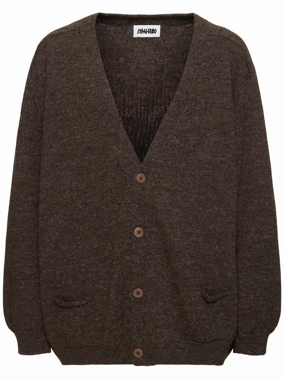 MAGLIANO Grampa Logo Wool Cardigan Magliano