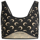 Marine Serre Women's Moon Printed Bra in Inverse Tan