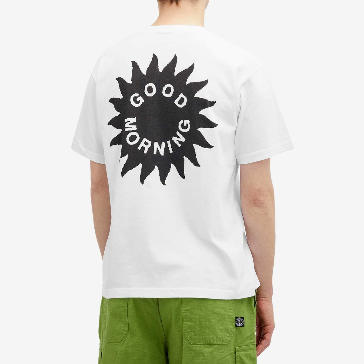 Good Morning Tapes Men's All Welcome Dog T-Shirt in White