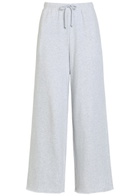 American Vintage Atubay Stretch-cotton Sweatpants Light Grey