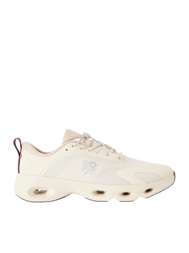 Photo: LOEWE - On Cloudsolo Rubber-Trimmed Mesh Sneakers - Neutrals