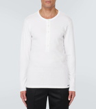 Tom Ford Cotton jersey Henley shirt