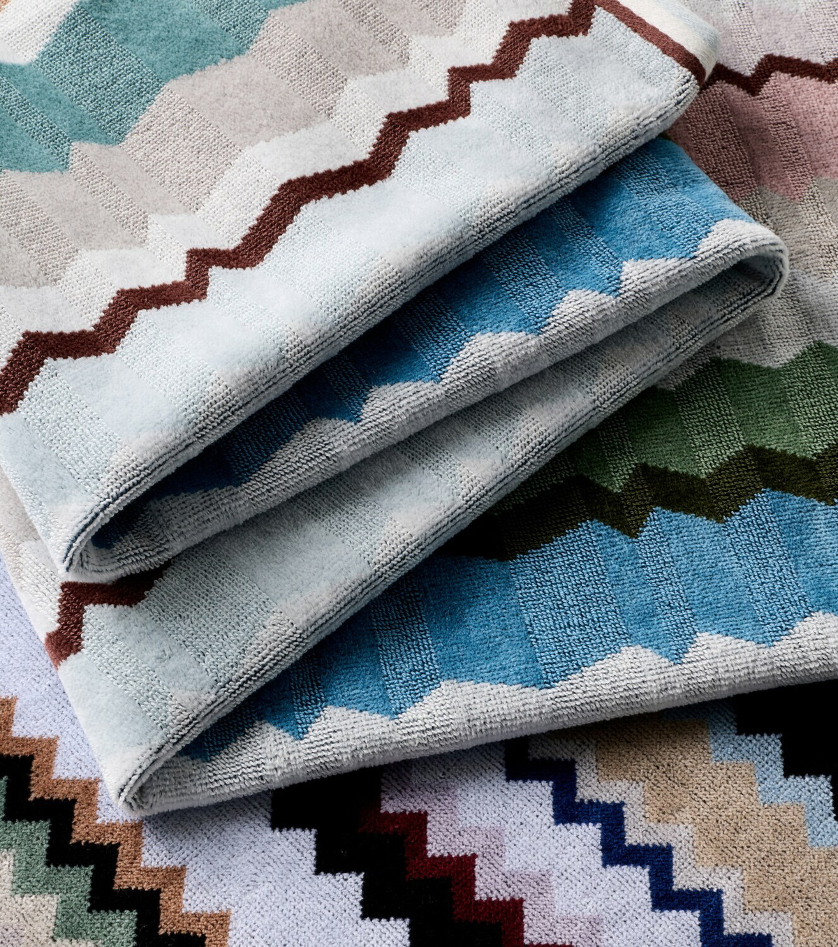 Missoni Eva Zigzag cotton terry towel