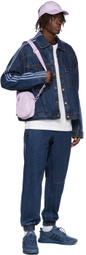 adidas x IVY PARK Blue Denim Monogram Jacket