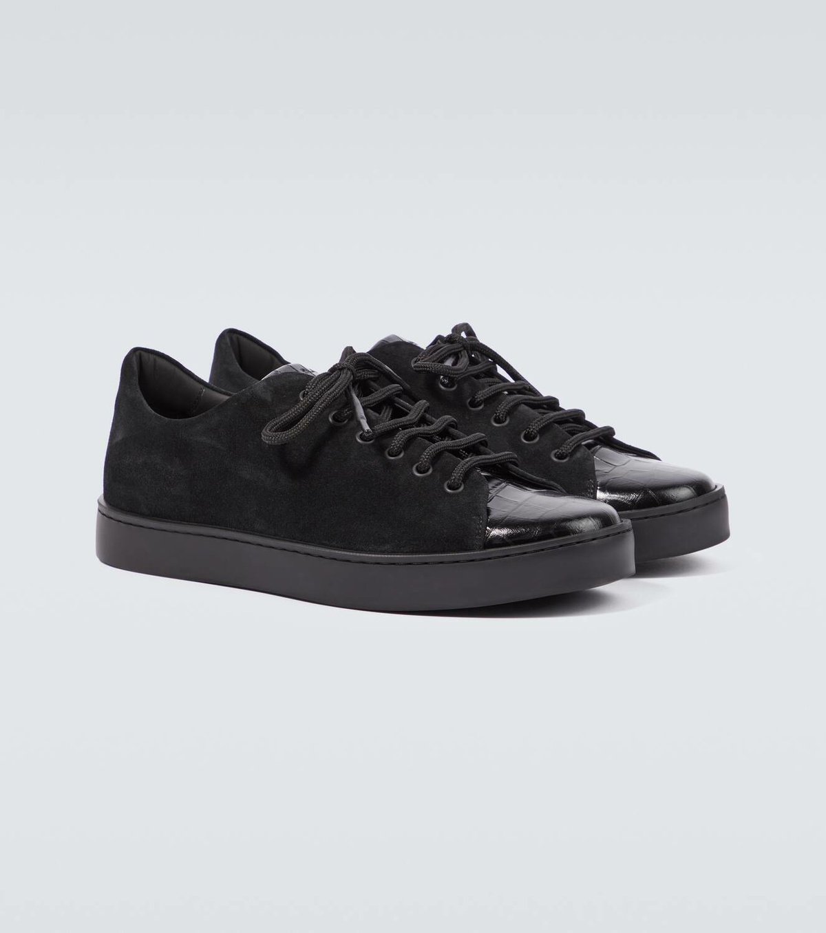 Manolo Blahnik Semanado leather sneakers