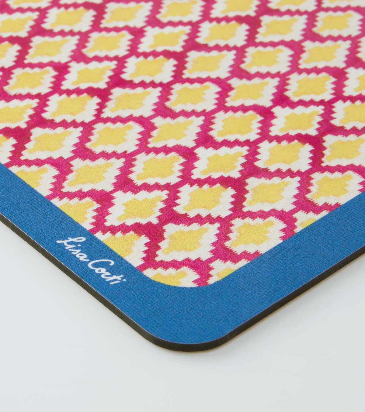 Lisa Corti Hima Palma Yellow set of 2 placemats