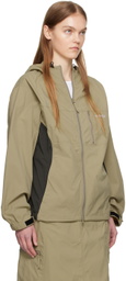 Gramicci Beige & Gray Softshell Jacket