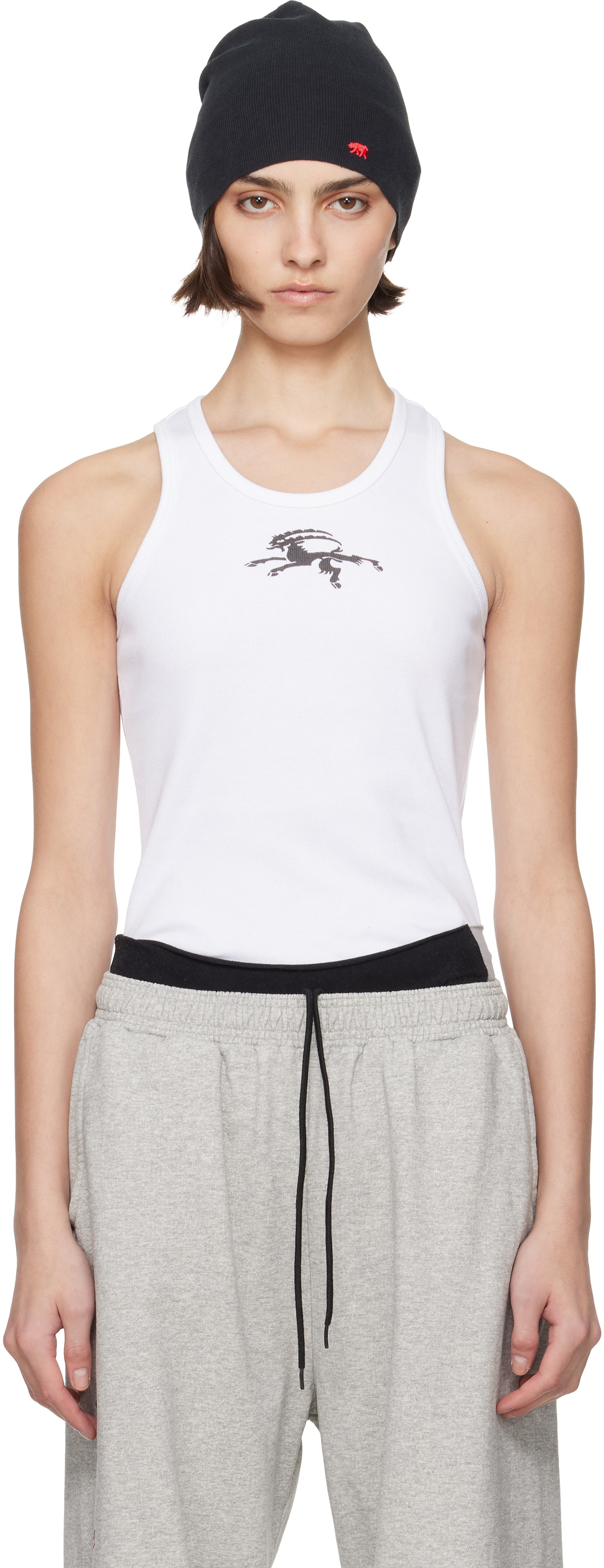 Prototypes White Goat Tank Top