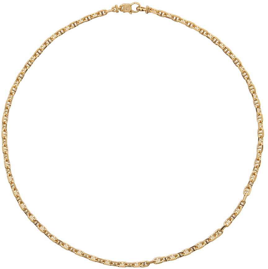 Tom Wood Gold Cable Chain Necklace