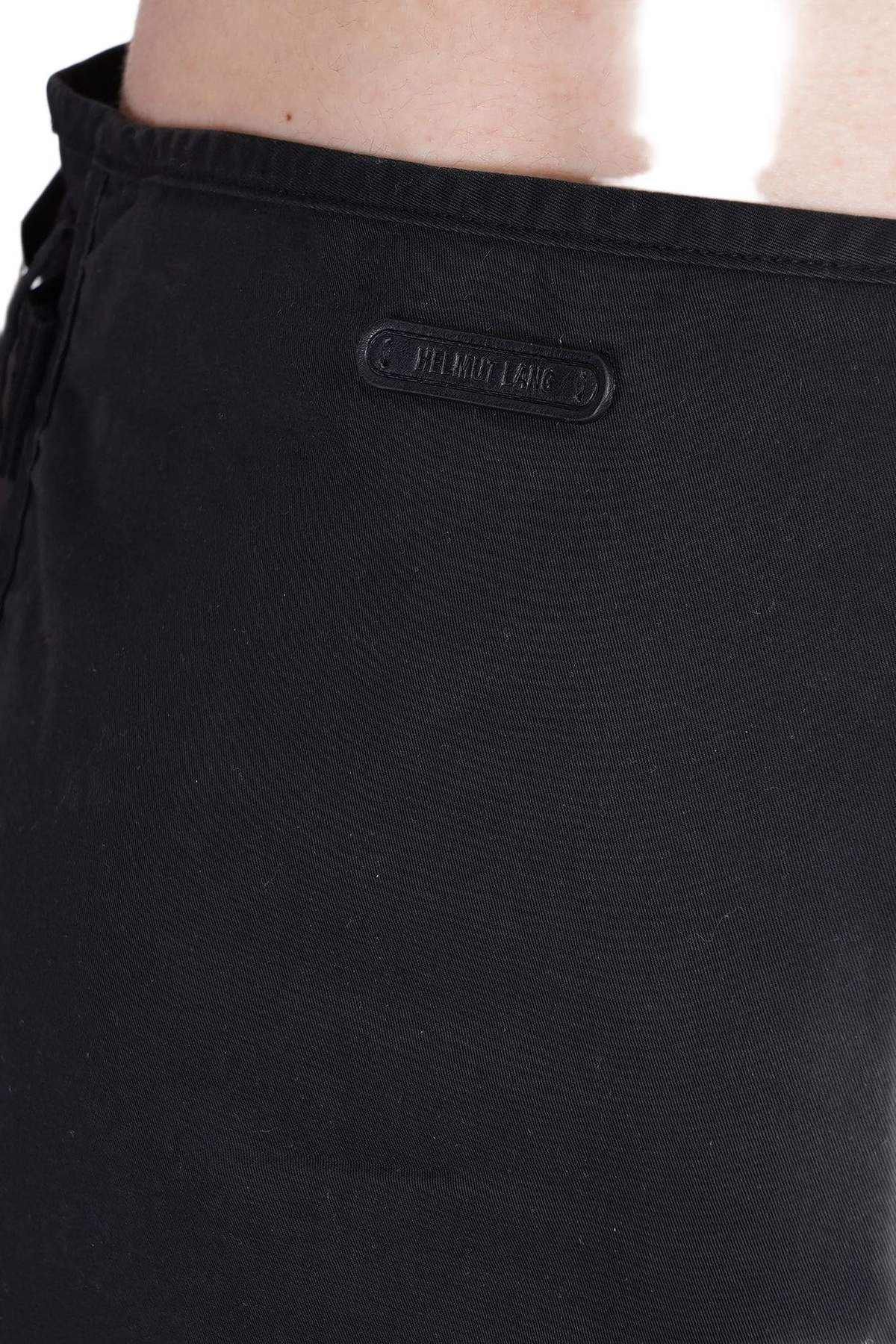 Helmut Lang Skirt In Black Rayon