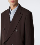 Our Legacy Whale double-breasted virgin wool coat