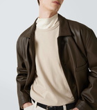 Lemaire Cotton and linen jersey T-shirt