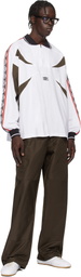 Umbro White Taped Polo