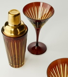 L'Objet Prism glass cocktail set