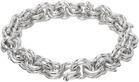 OUIE Silver Keychain Bracelet