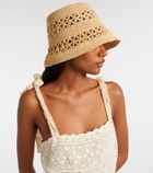 Zimmermann Raffia bucket hat