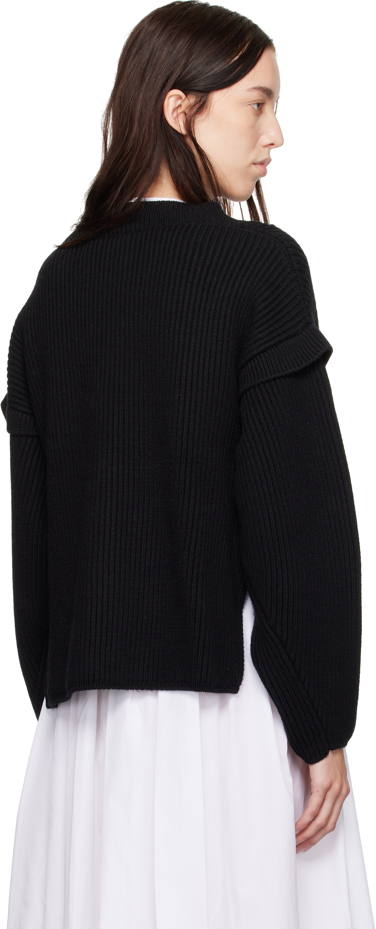 Kika Vargas Black Coretta Cardigan