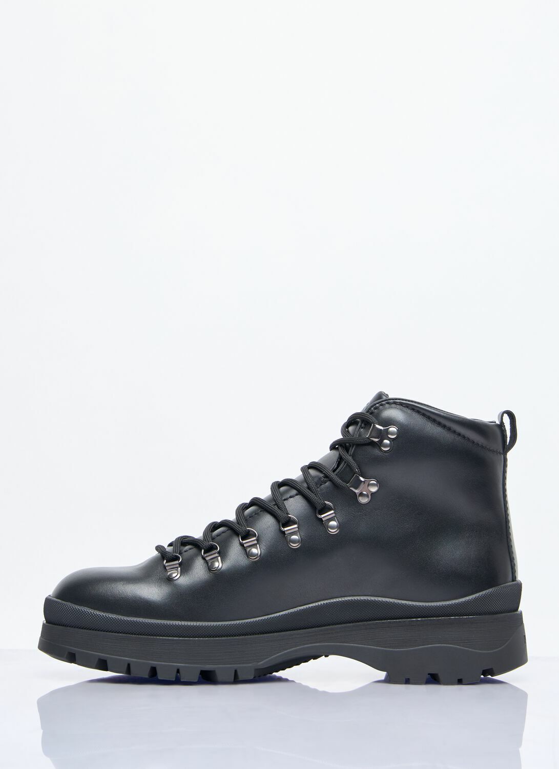 Prada Brixxen Lace-Up Boots
