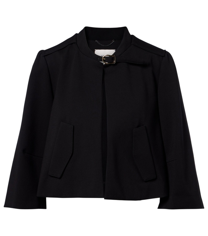 Photo: Dorothee Schumacher Emotional Essence jersey cropped jacket