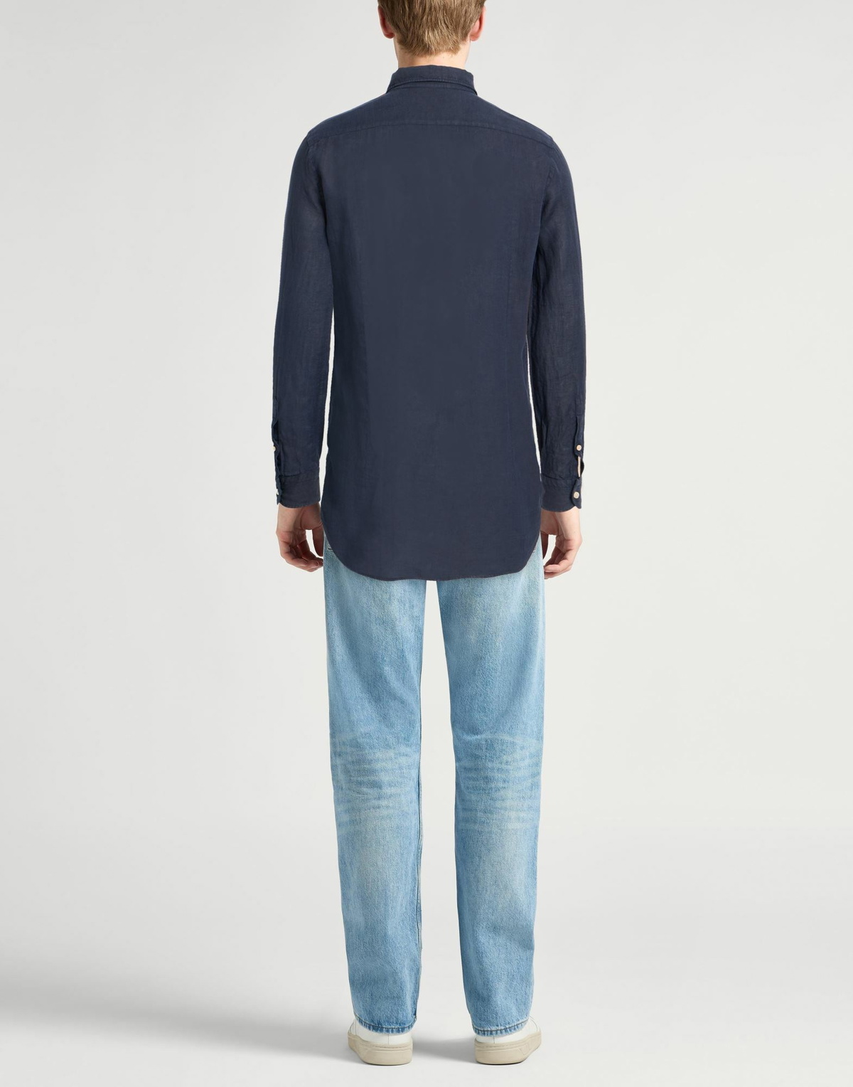 Boglioli Mens Shirt Midnight in Blue