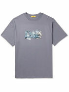 DIME - Yeti Logo-Print Cotton-Jersey T-Shirt - Purple