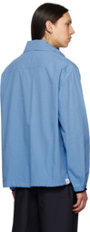 Jil Sander Blue Boxy Jacket