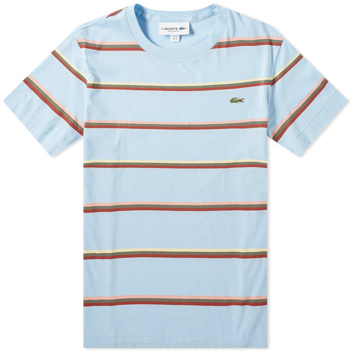 Photo: Lacoste Triple Stripe Tee