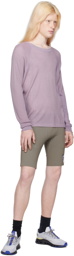 Satisfy Purple Base Layer Long Sleeve T-Shirt