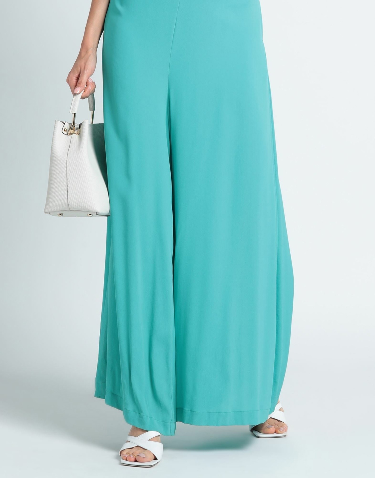 Semicouture Womens Jumpsuit Turquoise