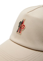 Moncler Grenoble Day-namic Logo-embroidered Cotton cap - Cream - One Size