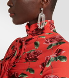 Magda Butrym Embellished drop earrings