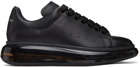 Alexander McQueen Black Clear Sole Oversized Sneakers