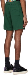 Rhude Green Sweat Shorts