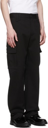 Versace Black 'La Greca' Cargo Pants