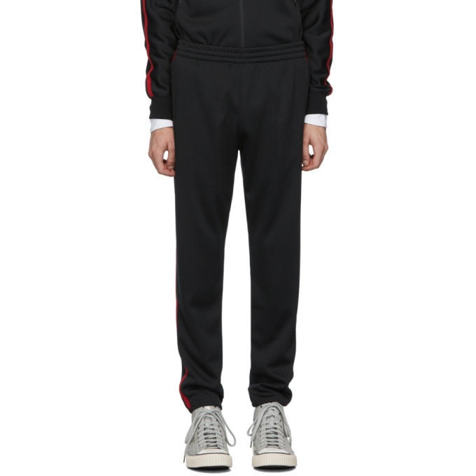 Photo: South2 West8 Black Smooth Trainer Lounge Pants