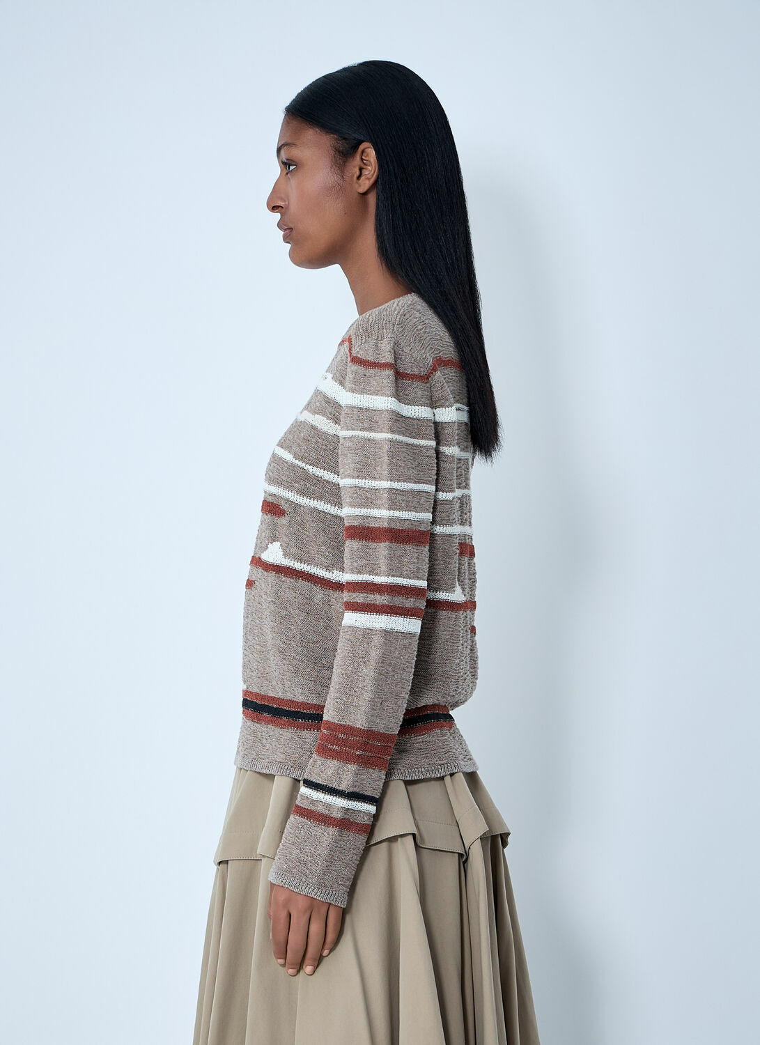 Bottega Veneta Linen-And-Cotton Sweater