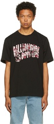 Billionaire Boys Club Black & Pink Camo Arch Logo T-Shirt
