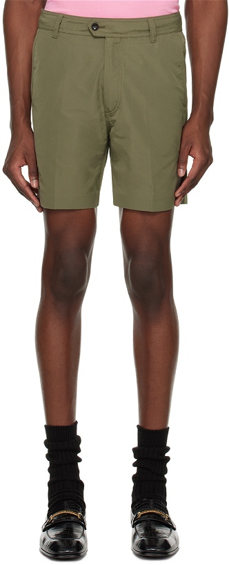 Photo: TOM FORD Green Technical Shorts