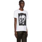 Alexander McQueen White Skull Punk T-Shirt