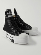 Rick Owens - Converse DRKSHDW DBL DRKSTAR Chuck 70 Canvas High-Top Sneakers - Black