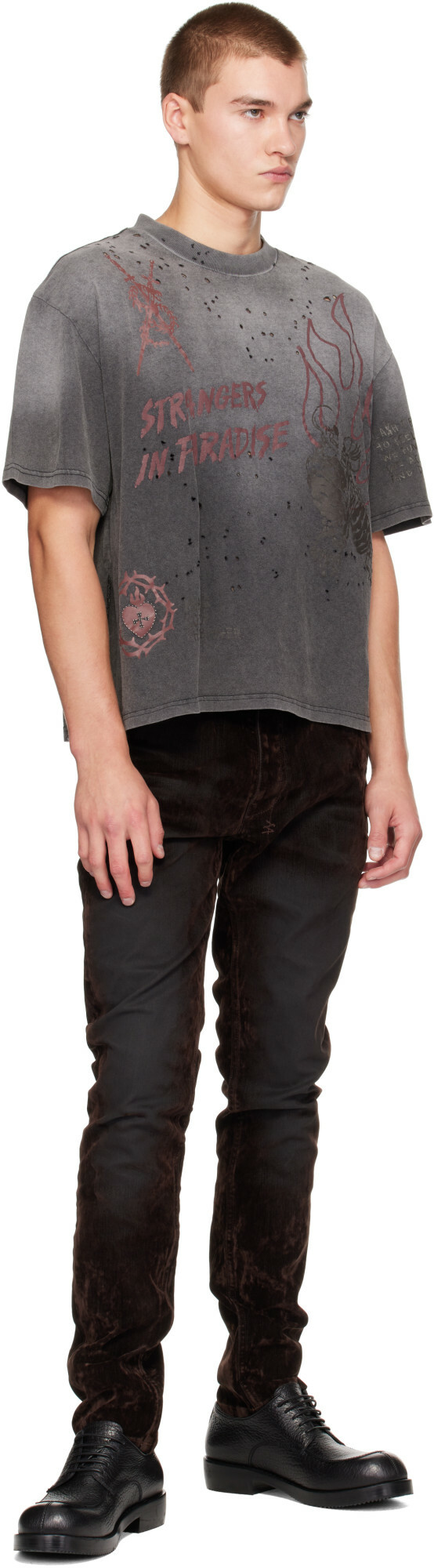 Ksubi Gray Skool Halen S/S T-shirt