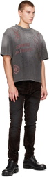 Ksubi Gray Skool Halen S/S T-shirt