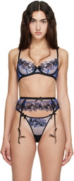 Agent Provocateur Blue Lindie Bra